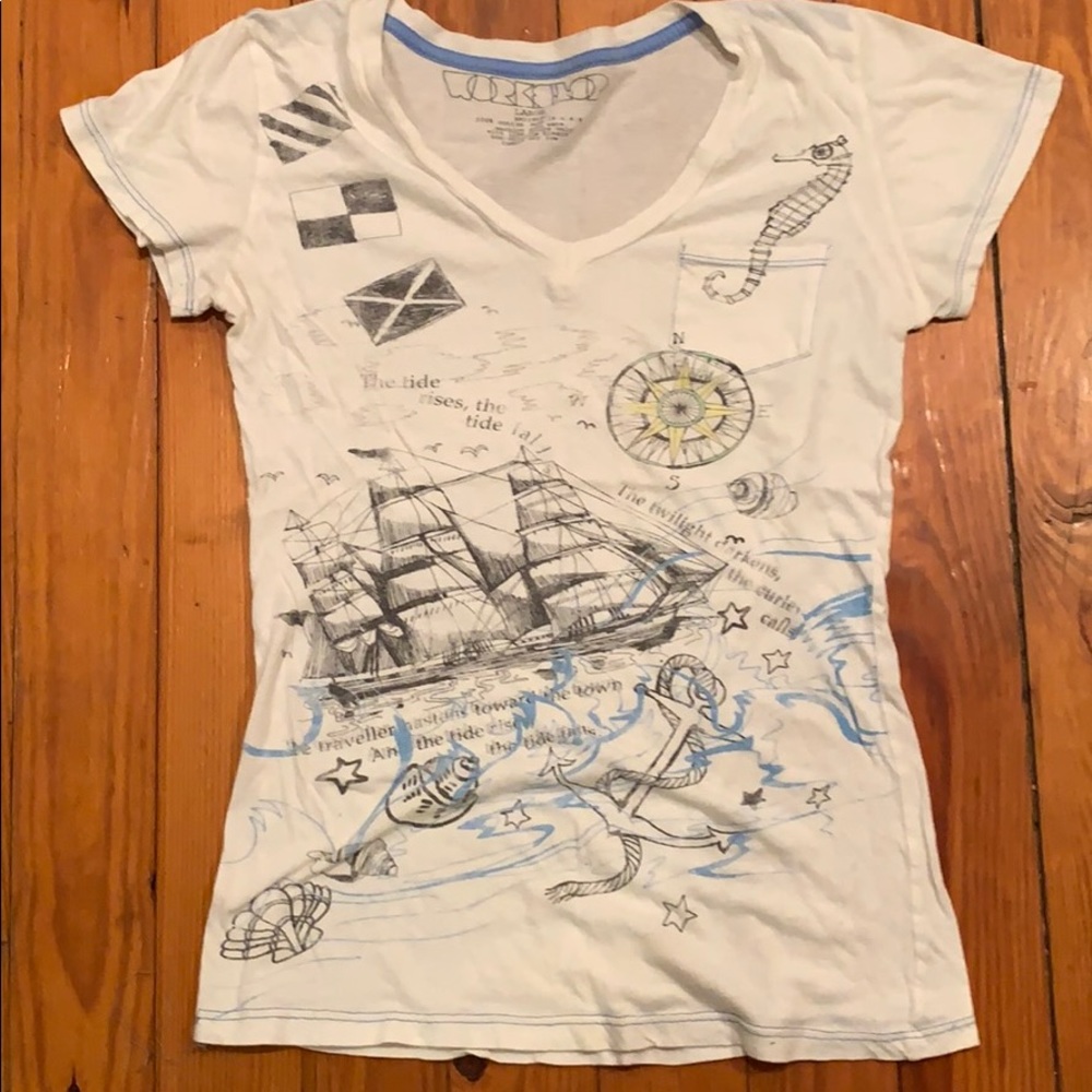 WorkShop tee in size LARGE